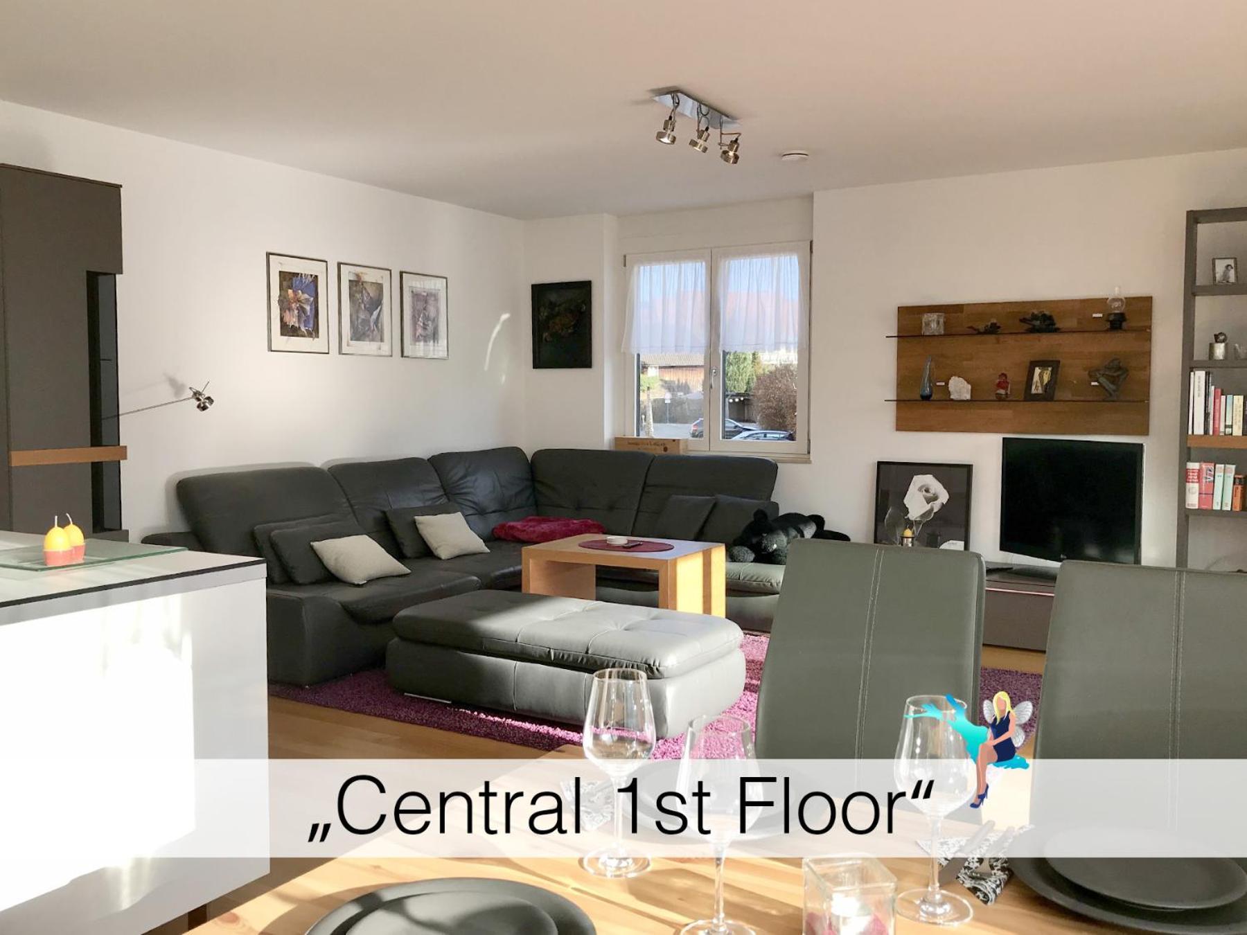 Ferienwohnung Central 1St Floor - Hochwertige Wohnung Mit Balkon Und Aufzug Линдау Экстерьер фото